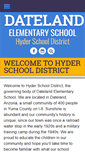 Mobile Screenshot of hyderschools.org