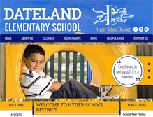 Tablet Screenshot of hyderschools.org